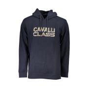 Cavalli Class Bl Bomull Huvtrja fr Mn Blue, Herr