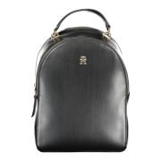 Tommy Hilfiger Svart damryggsäck med justerbara remmar Black, Herr