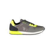 U.s. Polo Assn. Gr Mn Sneakers med Kontrastdetaljer Multicolor, Herr