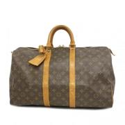 Louis Vuitton Vintage Pre-owned Tyg handvskor Brown, Dam