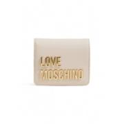 Love Moschino Liten Damplånbok Vår/Sommarkollektion Beige, Dam