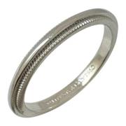 Tiffany & Co. Pre-owned Pre-owned Platina ringar Gray, Dam