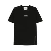 Iceberg Svart Rundhals Kortärmad T-shirt Black, Herr