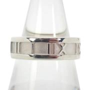 Tiffany & Co. Pre-owned Pre-owned Silver ringar Gray, Dam