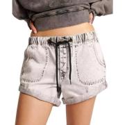 One Teaspoon Grå Jogger Jeans Shorts Gray, Dam