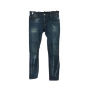 Dsquared2 Lyxig Blå Slim Jeans Blue, Herr