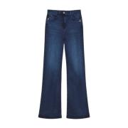 Patrizia Pepe Denim Jegging Byxor Art. Cp0937D1Hib Blue, Dam