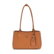 Guess Emiliya Girlfriend Axelväska Cognac Brown, Dam