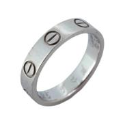 Cartier Vintage Pre-owned Platina ringar Gray, Dam