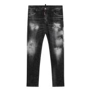 Dsquared2 Slim Skater Jeans Black, Herr