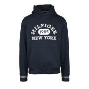 Tommy Hilfiger Bomullsblandning Sweatshirt Blue, Herr