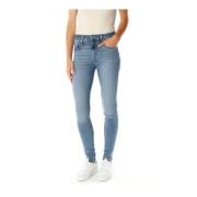 Levi's 721 High Rise Skinny Fit Jeans Blue, Dam