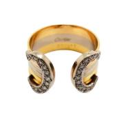 Cartier Vintage Pre-owned Vitt guld ringar Yellow, Dam