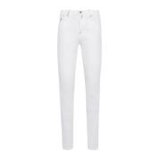 Kiton Vita Slim Fit Bomullsjeans White, Herr