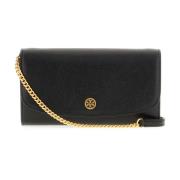 Tory Burch Stilren Plånbok med Flera Fack Black, Dam