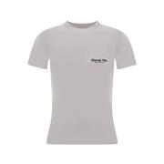 Balenciaga Ikonisk Monogram Bomull T-shirt Pink, Dam