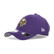 New Era Böjd Skärm Mössa NFL Draft Vikings Purple, Herr