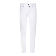 Kiton Vita Slim Fit Bomullsjeans White, Herr