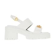 Versace Stiliga Sandaler för Sommardagar White, Dam