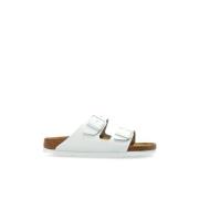 Birkenstock Slides Arizona BS White, Dam