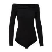 Liu Jo Svart Cut-Out Stickad Body Black, Dam