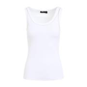 Fabiana Filippi Vit Topplagg Elegant Stil White, Dam