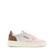 Autry Rosa Sneakers med Logodetalj Multicolor, Dam