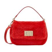 Furla Cross Body väska Red, Dam