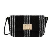 Furla Cross Body Bags Black, Dam