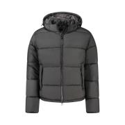 North Sails Svart Polyesterjacka Black, Herr