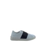 Valentino Garavani Slip-On lädersneakers med Rockstud-detaljer White, ...