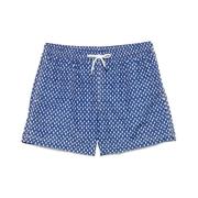 Fedeli Navy Blue Beachwear Dragsko Shorts Blue, Herr