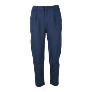 Sun68 Bomullsblandning Stretch Byxor Blue, Herr