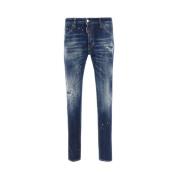 Dsquared2 Snygga Jeans för Män Blue, Herr