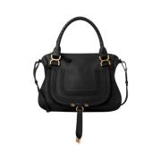 Chloé Kornläder crossbodyväska Black, Dam