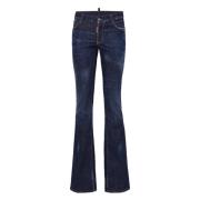 Dsquared2 Marinblå Jeans för Män Blue, Dam