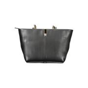 Tommy Hilfiger Svart Polyeten Handväska | To-33664 Black, Dam