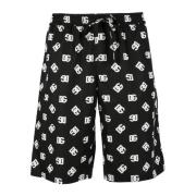 Dolce & Gabbana Bomull Bermuda Shorts Multicolor, Herr