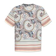 Etro Mönstrad T-shirt Multicolor, Herr