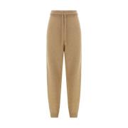 Fabiana Filippi Paljett Jogger Ullbyxor Brown, Dam