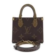 Louis Vuitton Vintage Pre-owned Canvas totevskor Brown, Dam