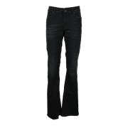 Dondup Klassiska Denim Jeans Black, Dam