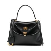 Balenciaga Svart läder Twist-Lock Handväska Black, Dam