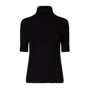 Liu Jo Svart Dolcevita med Cut-Out Black, Dam