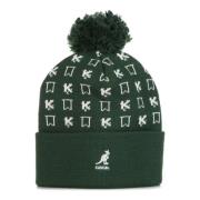 Kangol Medeltida Nostalgi Pom Pom Beanie Grön Green, Unisex