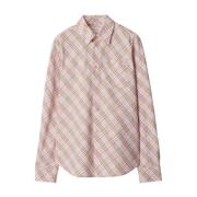 Burberry Stiliga Skjortor Kollektion Pink, Dam