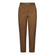 Polo Ralph Lauren Brun Slim Fit Stretchbyxor Brown, Dam