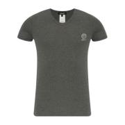 Versace Bomull underkläder t-shirt Gray, Herr