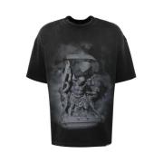 Represent Grafiskt Tryck Bomull T-shirt Black, Herr