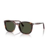 Persol Fyrkantig Ram Solglasögon - Tartarugato Brown, Unisex